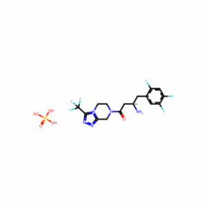 (2R)-4-Oxo-4-[3-(trifluoromethyl)-5,6-dihydro-[1,2,4]triazolo[4,3-a]pyrazin-7(8H)-yl]-1-(2,4,5-trifluorophenyl)butan-2-amine dihydrogen phosphate
