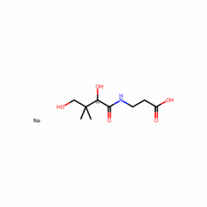 β-Alanine, N-[(2R)-2,4-dihydroxy-3,3-dimethyl-1-oxobutyl]-, sodium salt (1:1)