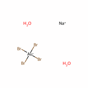 Sodium tetrabromoaurate(III) hydrate