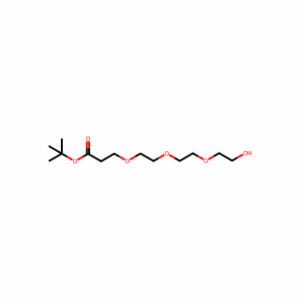 tert-butyl 3-(2-(2-(2-hydroxyethoxy)ethoxy)ethoxy)propanoate