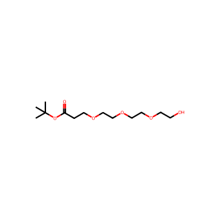 tert-butyl 3-(2-(2-(2-hydroxyethoxy)ethoxy)ethoxy)propanoate