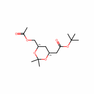 tert-Butyl (4R-cis)-6-[(acetyloxy)methyl]-2,2-dimethyl-1,3-dioxane-4-acetate