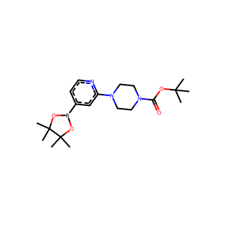 tert-Butyl 4-(4-(4,4,5,5-tetramethyl-1,3,2-dioxaborolan-2-yl)pyridin-2-yl)piperazine-1-carboxylate
