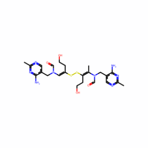 N,N′-[Dithiobis[2-(2-hydroxyethyl)-1-methylvinylene]]bis[N-[(4-amino-2-methyl-5-pyrimidinyl)methyl]formamide