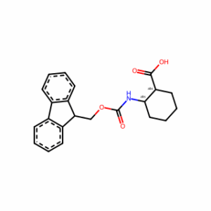 trans-2-((((9H-Fluoren-9-yl)methoxy)carbonyl)amino)cyclohexanecarboxylic acid