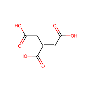 (E)-Prop-1-ene-1,2,3-tricarboxylic acid