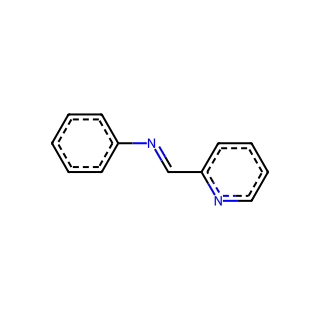 trans-N-(2-Pyridylmethylene)aniline