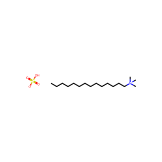 Trimethyltetradecylammonium hydrogen sulfate