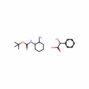 Tert-Butyl ((1S，2R)-2-aminocyclohexyl)carbamate (R)-2-hydroxy-2-phenylacetate