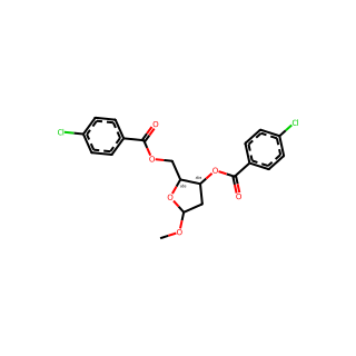 ((2R,3S)-3-((4-Chlorobenzoyl)oxy)-5-methoxytetrahydrofuran-2-yl)methyl 4-chlorobenzoate