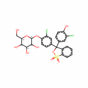 β-D-Galactopyranoside, 2-chloro-4-[3-(3-chloro-4-hydroxyphenyl)-1,1-dioxido-3H-2,1-benzoxathiol-3-yl]phenyl
