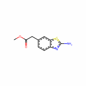 Methyl 2-(2-aminobenzo[d]thiazol-6-yl)acetate