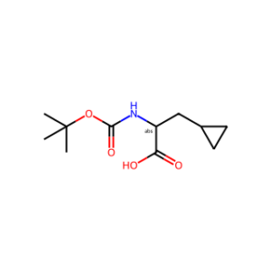 (S)-2-((tert-Butoxycarbonyl)amino)-3-cyclopropylpropanoic acid