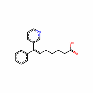 (6Z)-7-Phenyl-7-(3-Pyridinyl)-6-Heptenoic Acid