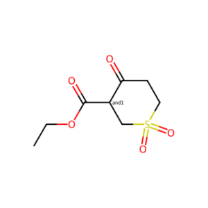 Ethyl 4-oxotetrahydro-2H-thiopyran-3-carboxylate 1,1-dioxide