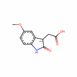 (5-Methoxy-2-oxo-2,3-dihydro-1h-indol-3-yl)-acetic acid