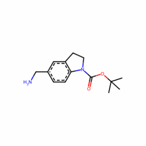 tert-Butyl 5-(aminomethyl)indoline-1-carboxylate