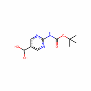 (2-((tert-Butoxycarbonyl)amino)pyrimidin-5-yl)boronic acid