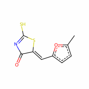 (5E)-2-Mercapto-5-[(5-methyl-2-furyl)methylene]-1,3-thiazol-4(5H)-one