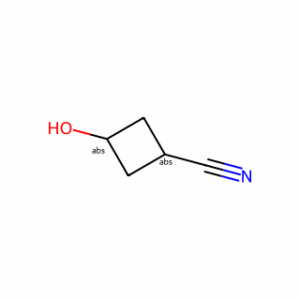 trans-3-Hydroxycyclobutanecarbonitrile