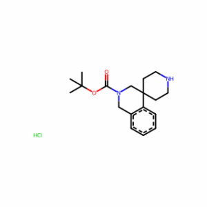 Spiro[isoquinoline-4(1H),4′-piperidine]-2(3H)-carboxylic acid, 1,1-dimethylethyl ester, monohydrochloride (9CI)