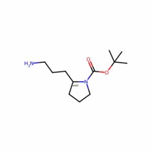 tert-Butyl 2-(3-aminopropyl)pyrrolidine-1-carboxylate