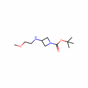 tert-Butyl 3-((2-methoxyethyl)amino)azetidine-1-carboxylate