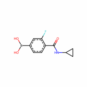 (4-(Cyclopropylcarbamoyl)-3-fluorophenyl)boronic acid