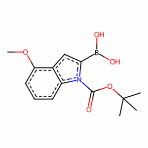 (1-(tert-Butoxycarbonyl)-4-methoxy-1H-indol-2-yl)boronic acid
