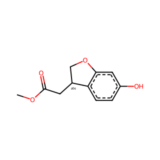(S)-Methyl 2-(6-hydroxy-2,3-dihydrobenzofuran-3-yl)acetate