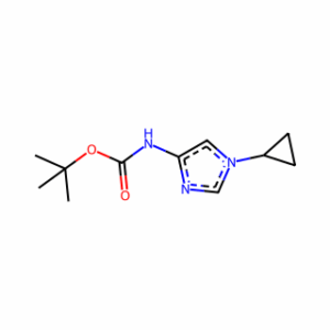 tert-Butyl (1-cyclopropyl-1H-imidazol-4-yl)carbamate