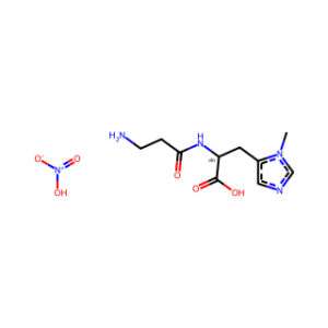 (S)-2-(3-Aminopropanamido)-3-(1-methyl-1H-imidazol-5-yl)propanoic acid compound with nitric acid (1:x)