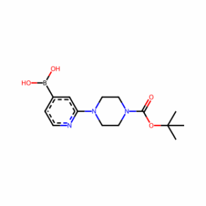 (2-(4-(tert-Butoxycarbonyl)piperazin-1-yl)pyridin-4-yl)boronic acid