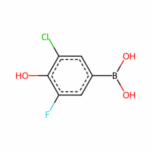 (3-Chloro-5-fluoro-4-hydroxyphenyl)boronic acid