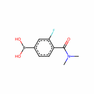 (4-(Dimethylcarbamoyl)-3-fluorophenyl)boronic acid