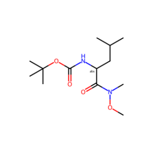 (S)-N-Methyl-N-methoxy-2-(tert-butoxycarbonylamino)-4-methylpentanamide