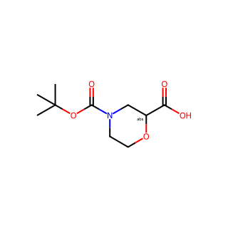 (R)-4-(tert-Butoxycarbonyl)morpholine-2-carboxylic acid