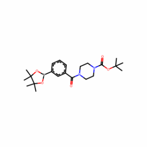 Tert-Butyl 4-(3-(4,4,5,5-tetramethyl-1,3,2-dioxaborolan-2-yl)benzoyl)piperazine-1-carboxylate