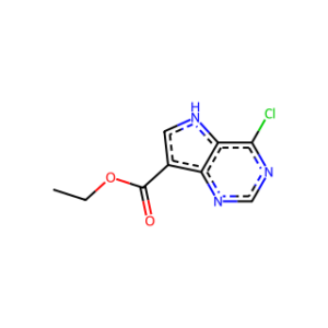 Ethyl 4-chloro-5H-pyrrolo[3,2-d]pyrimidine-7-carboxylate