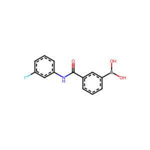 (3-((3-Fluorophenyl)carbamoyl)phenyl)boronic acid