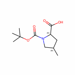 (2R,4R)-1-(Tert-Butoxycarbonyl)-4-Methylpyrrolidine-2-Carboxylic Acid
