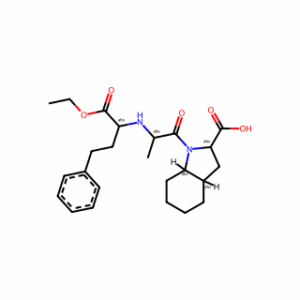 (2S,3aR,7aS)-1-[(2S)-2-[[(1S)-1-(Ethoxycarbonyl)-3-phenylpropyl]amino]-1-oxopropyl]octahydro-1H-indole-2-carboxylic acid