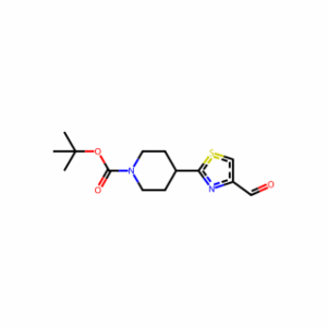 tert-Butyl 4-(4-formylthiazol-2-yl)piperidine-1-carboxylate