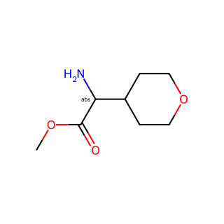(R)-Methyl 2-amino-2-(tetrahydro-2H-pyran-4-yl)acetate