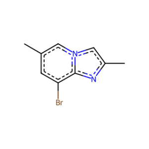 Imidazo[1,2-a]pyridine, 8-bromo-2,6-dimethyl-