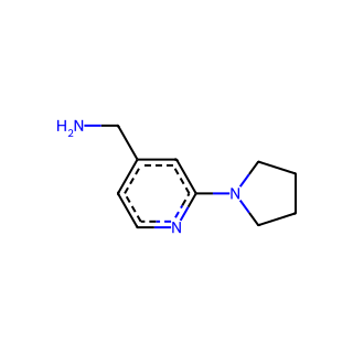 (2-(Pyrrolidin-1-yl)pyridin-4-yl)methanamine