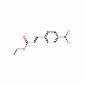 (E)-(4-(3-ethoxy-3-oxoprop-1-en-1-yl)phenyl)boronic acid