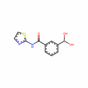 (3-(Thiazol-2-ylcarbamoyl)phenyl)boronic acid
