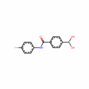 (4-((4-Fluorophenyl)carbamoyl)phenyl)boronic acid
