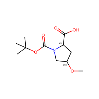 (2S,4R)-1-(tert-Butoxycarbonyl)-4-methoxypyrrolidine-2-carboxylic acid
